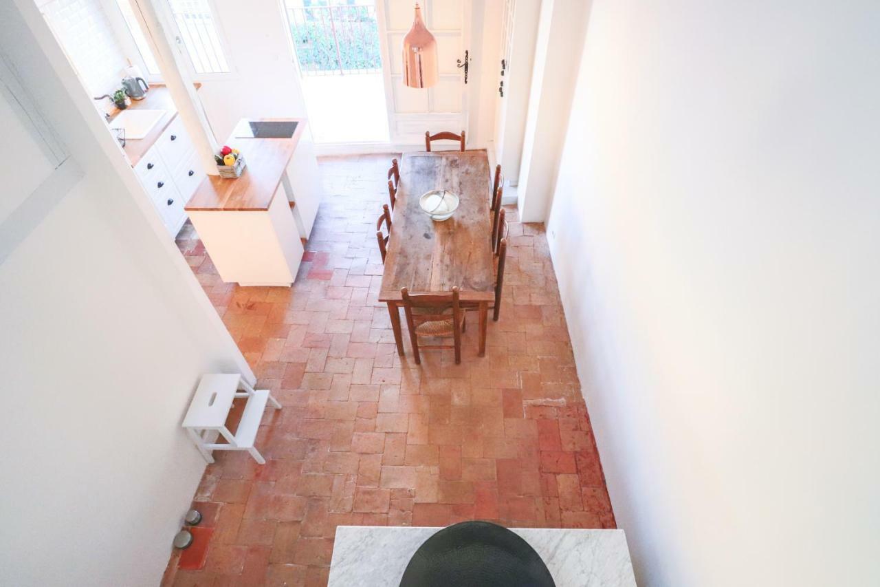 Clt - Unique Duplex & Terrace On The Provencal Market อองทีบส์ ภายนอก รูปภาพ