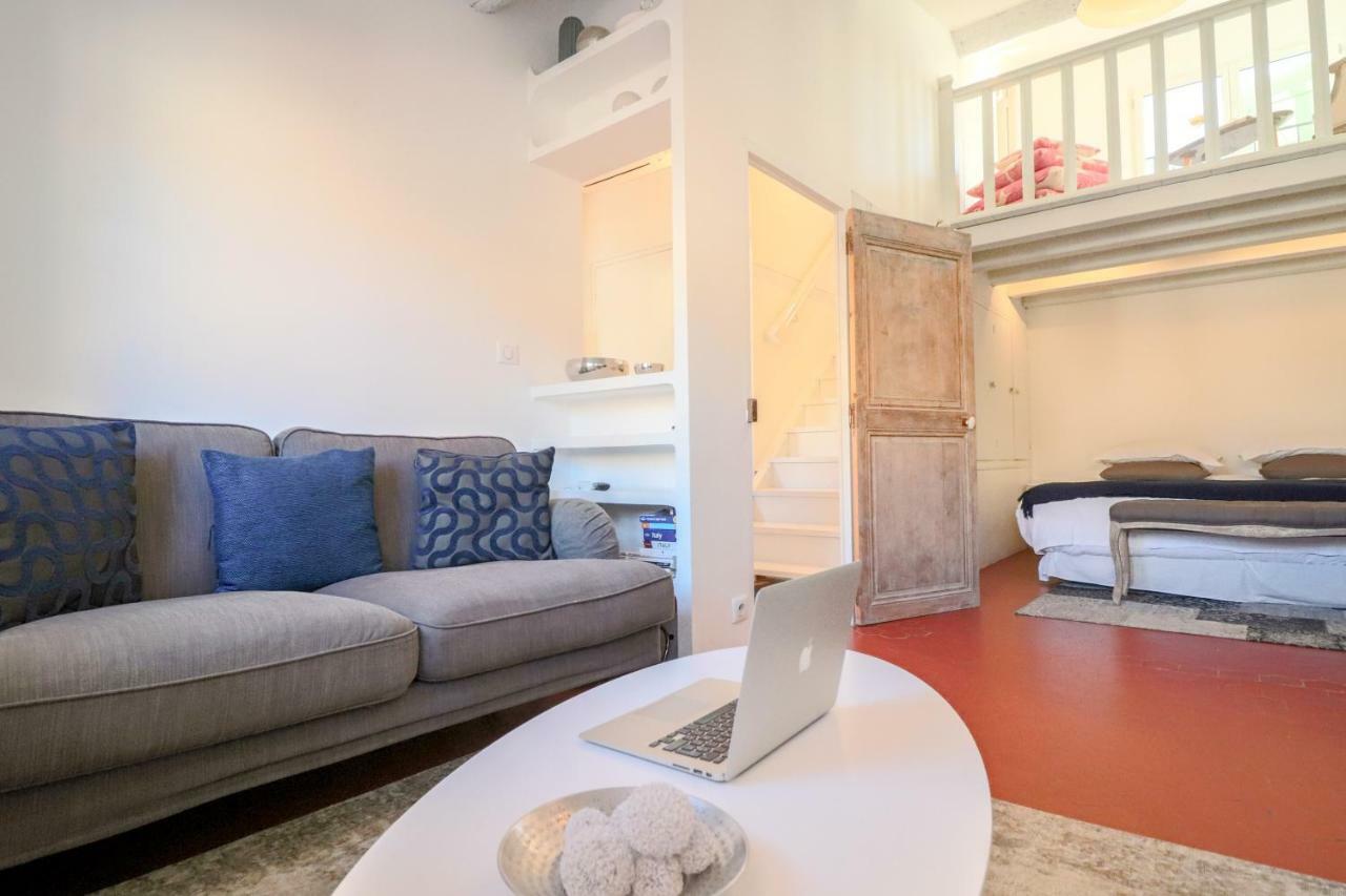 Clt - Unique Duplex & Terrace On The Provencal Market อองทีบส์ ภายนอก รูปภาพ